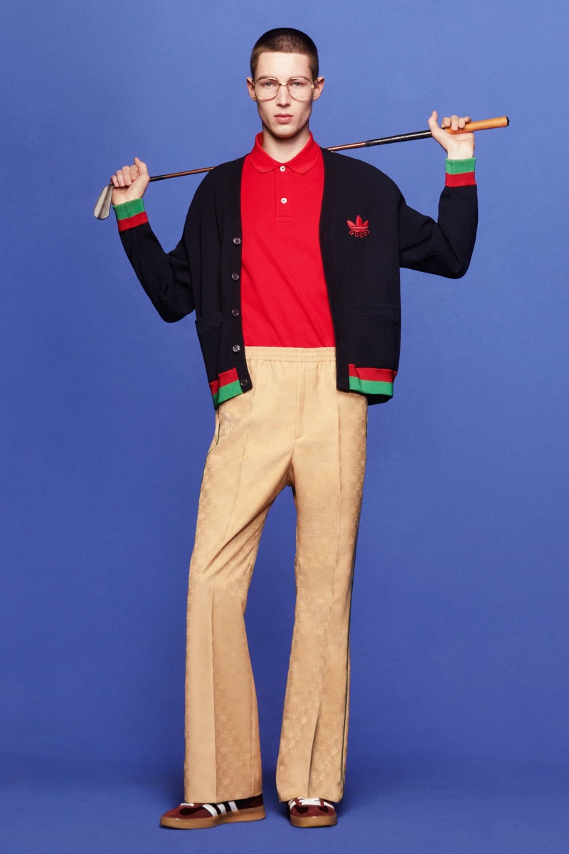 Jean Meyer Model adidas x Gucci Collection Men 2022 Collaboration
