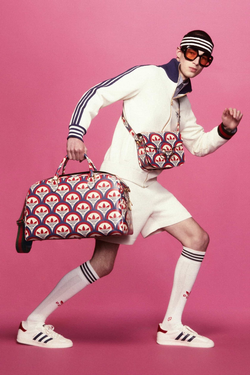 Gucci Goes Sporty with adidas Collection
