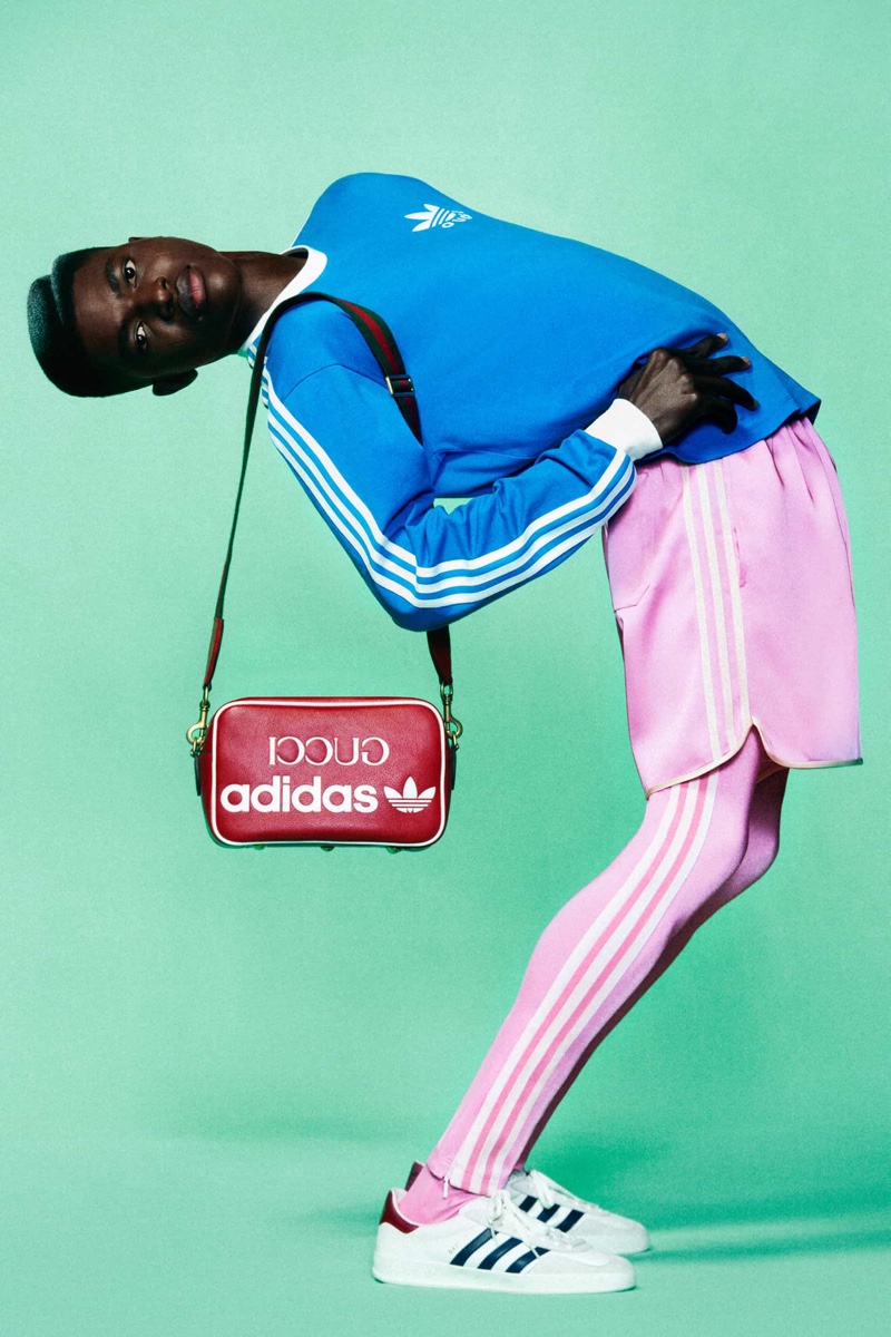 adidas x Gucci Collection 2022 Collaboration Lookbook Men