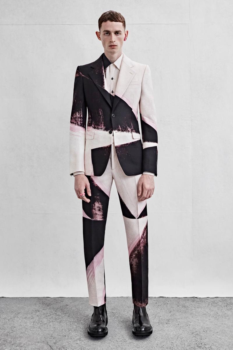 Alexander McQueen Collection Men Spring Summer 2023 Lookbook 007