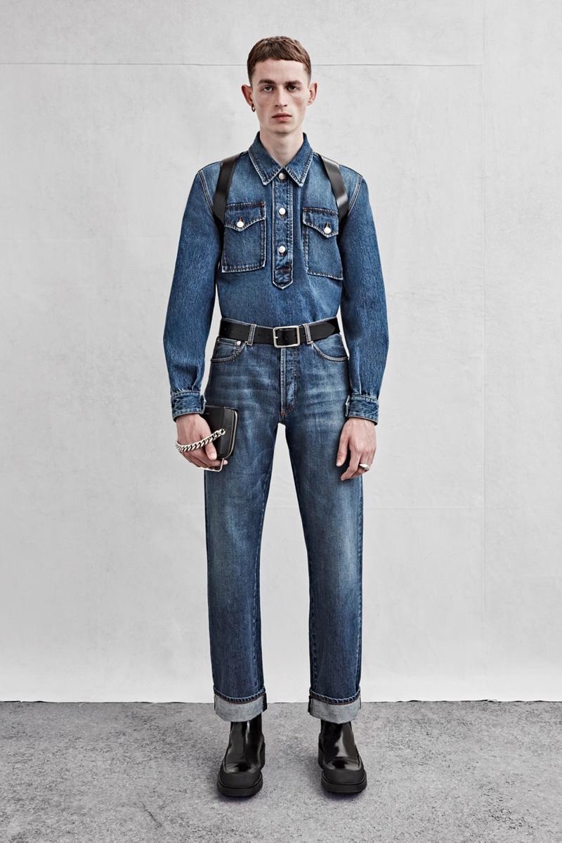 Alexander McQueen Collection Men Spring Summer 2023 Lookbook 019