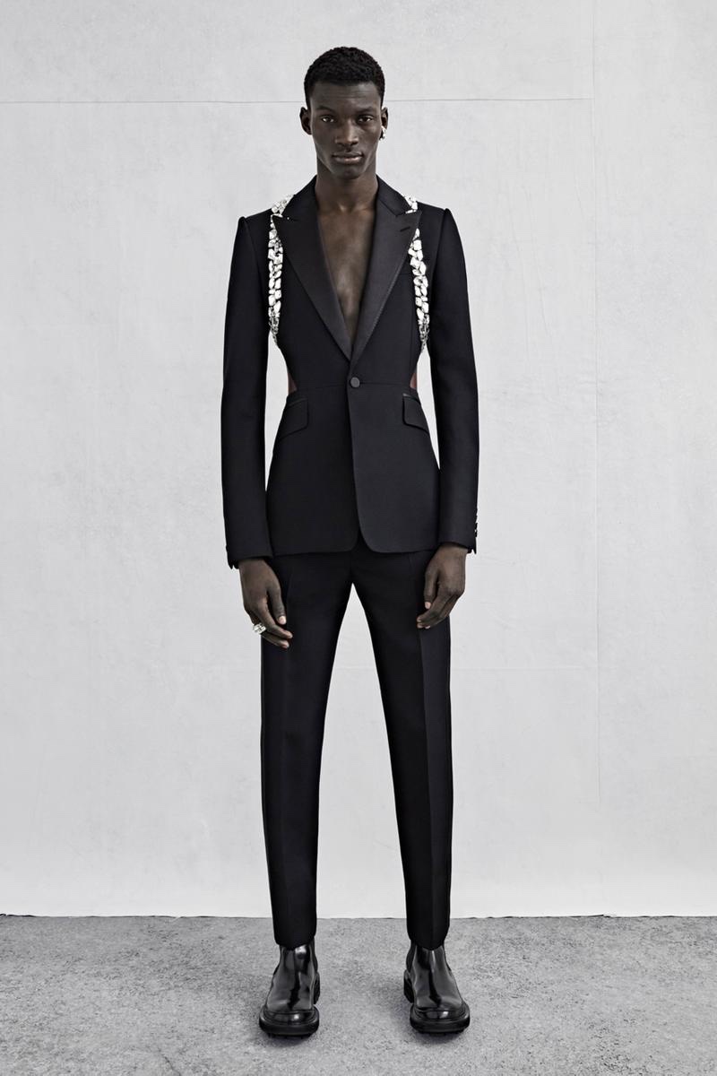 Alexander McQueen Collection Men Spring Summer 2023 Lookbook 024