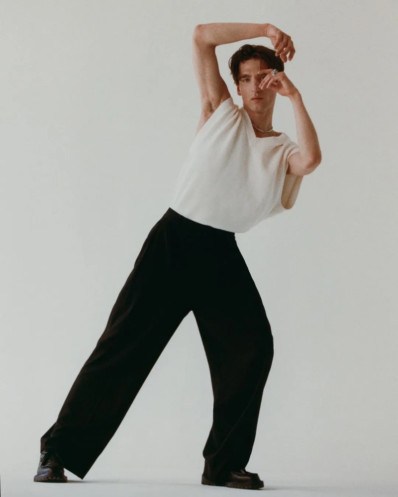 Anatol is Camera-ready for L'Officiel Hommes Brasil