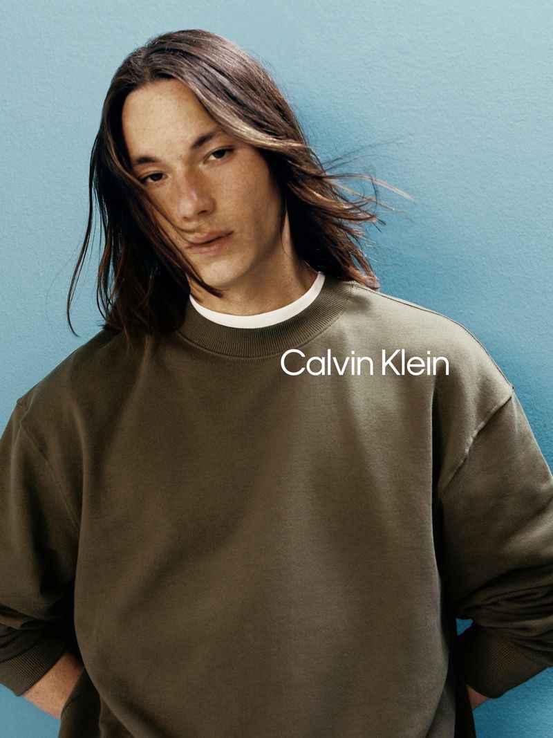 Shannon Cheung Model Calvin Klein Campaign 2022 Sweatshirt