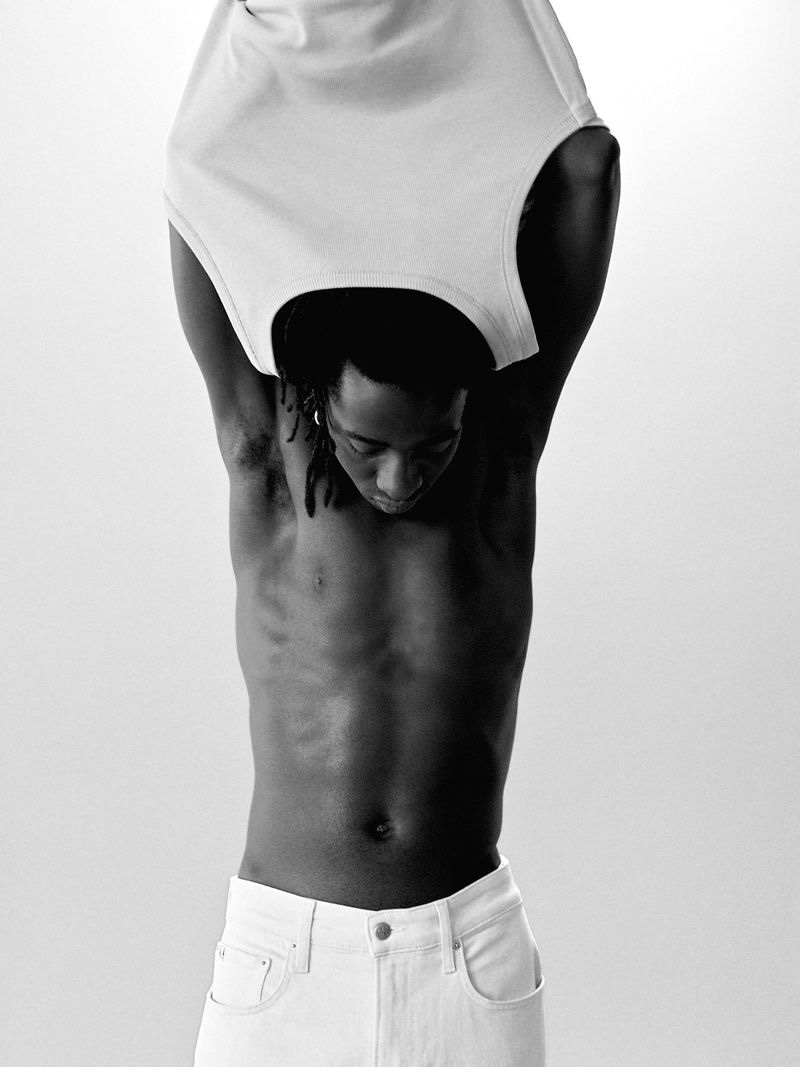 Soribah Ceesay Model Calvin Klein Campaign 2022 Men