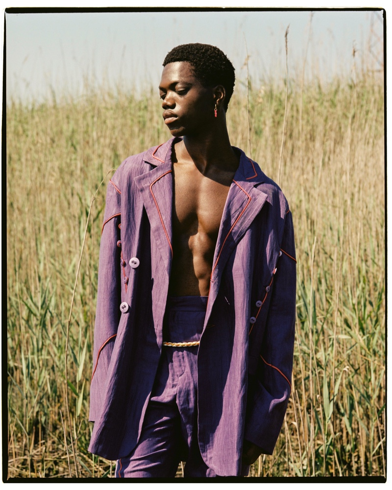 » Daniel Christian Ventures Outdoors for L'Officiel Hommes Brasil Daniel Christian Model Editorial 2022 LOfficiel Hommes Brasil 005