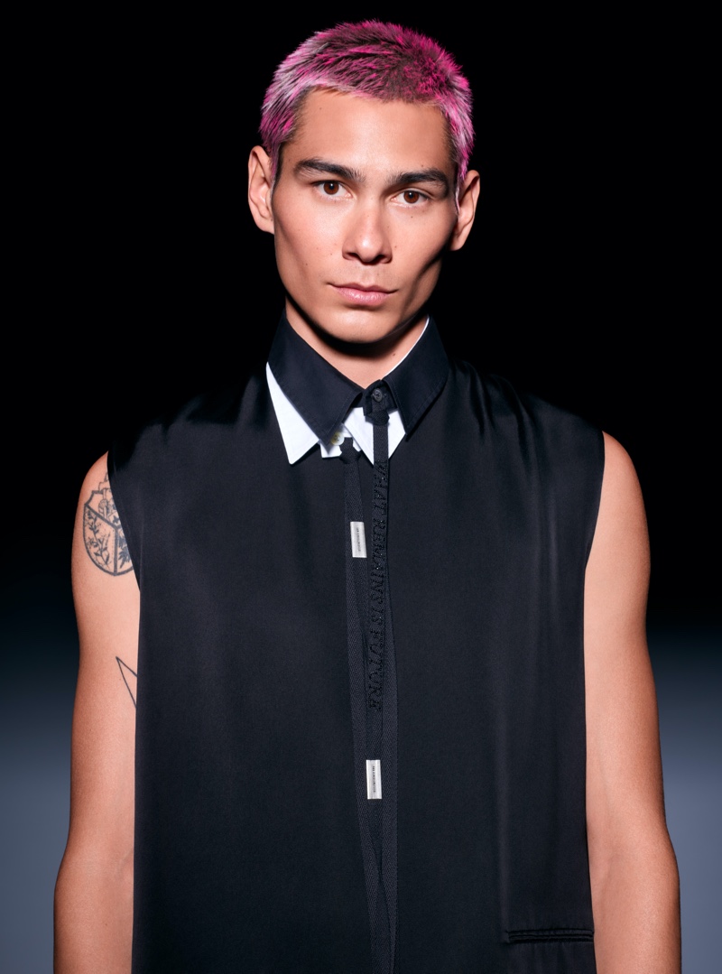 Evan Mock 2022 V Magazine Photoshoot » Evan Mock & The Kid LAROI Cover V Magazine Gen V Issue Evan Mock 2022 V Magazine Photoshoot