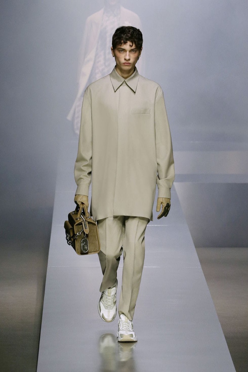 Fendi Menswear Collection Fall Winter 2022 Runway