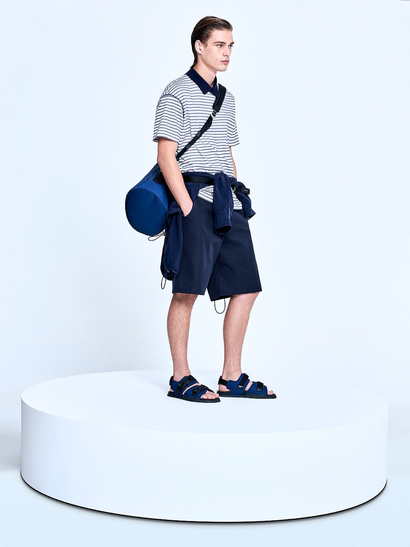 Giorgio Armani Delivers a Stylish Holiday in Deep Blue