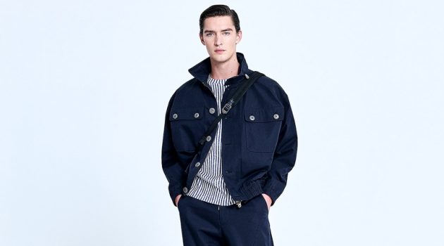 Giorgio Armani Delivers a Stylish Holiday in Deep Blue