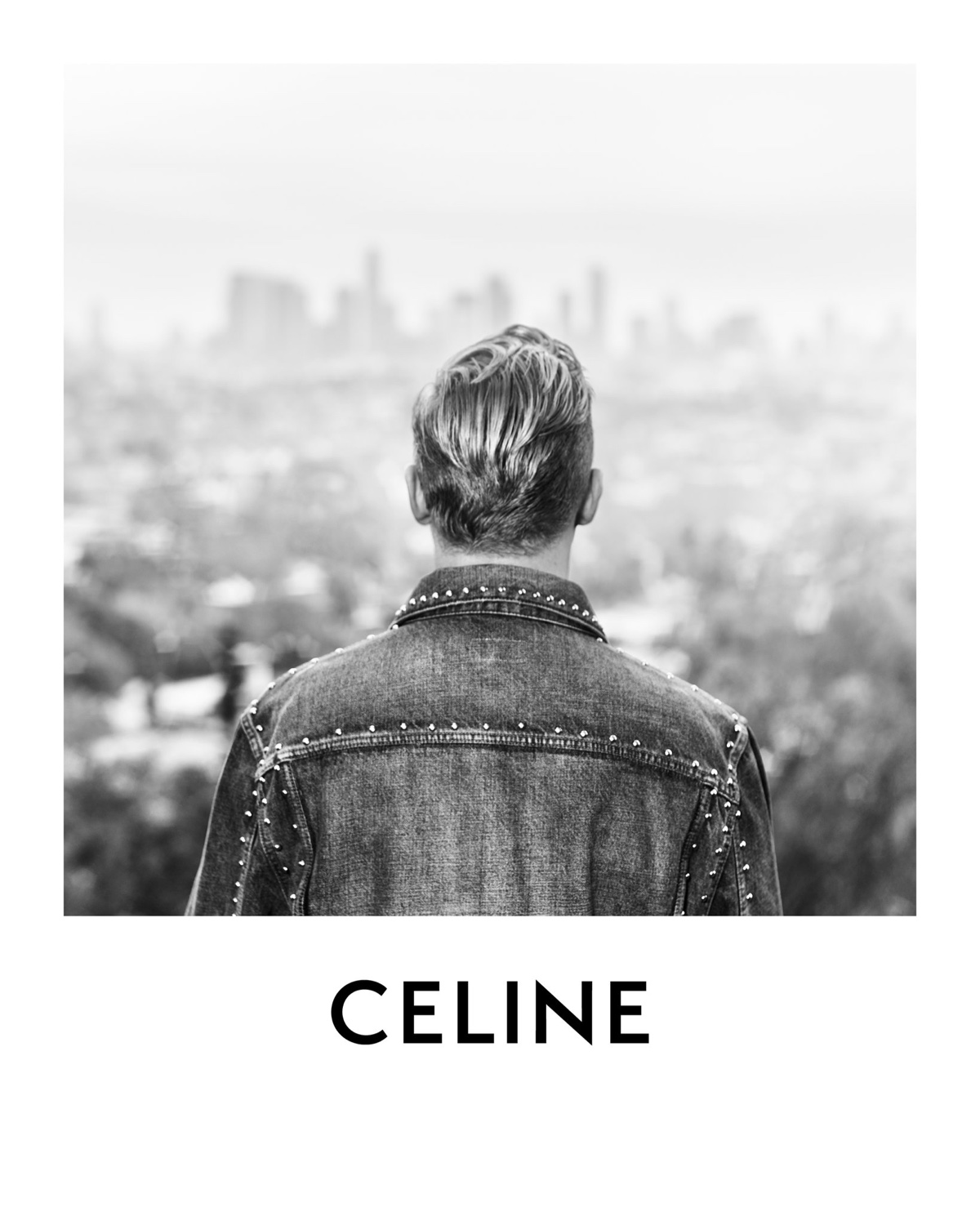 Jack White Studded Denim Jacket Celine Campaign 2022