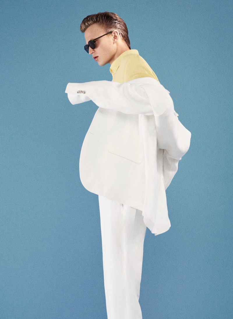 » Jonas Glöer Models 'Chroma' Style for Massimo Dutti Jonas Gloer Model Massimo Dutti 2022 Chroma Editorial 009