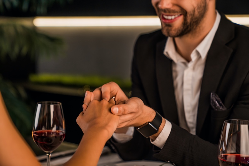 Man Proposing