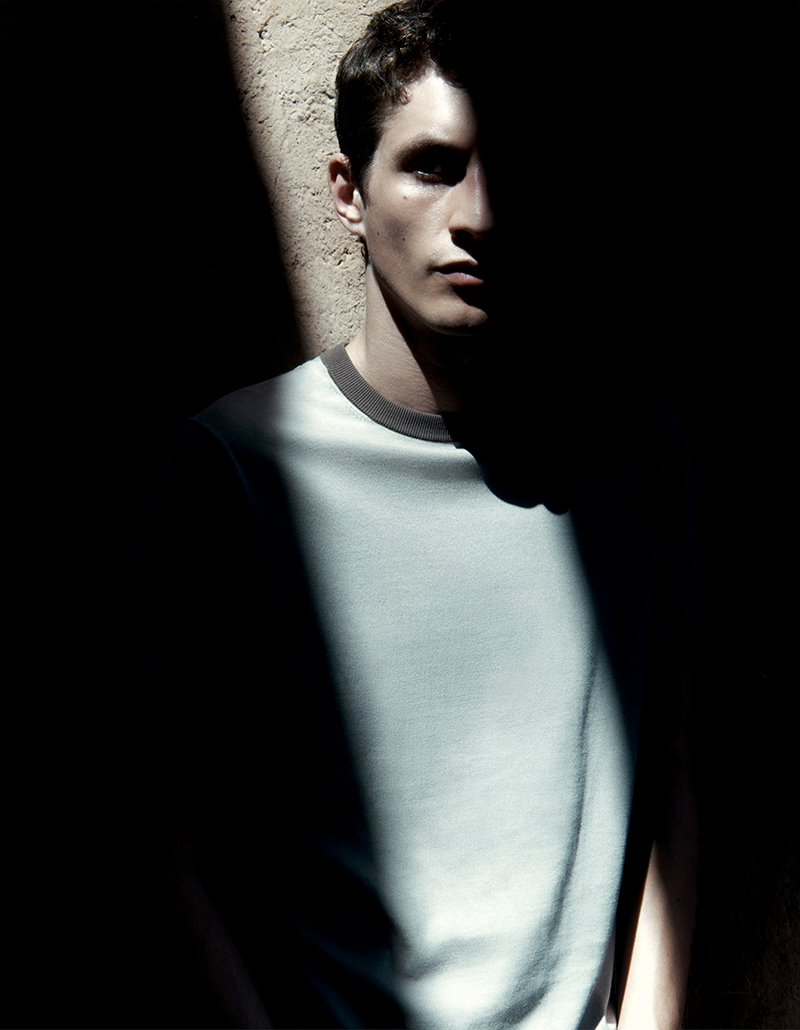 Henry Models Sleek Summer Style from Massimo Dutti
