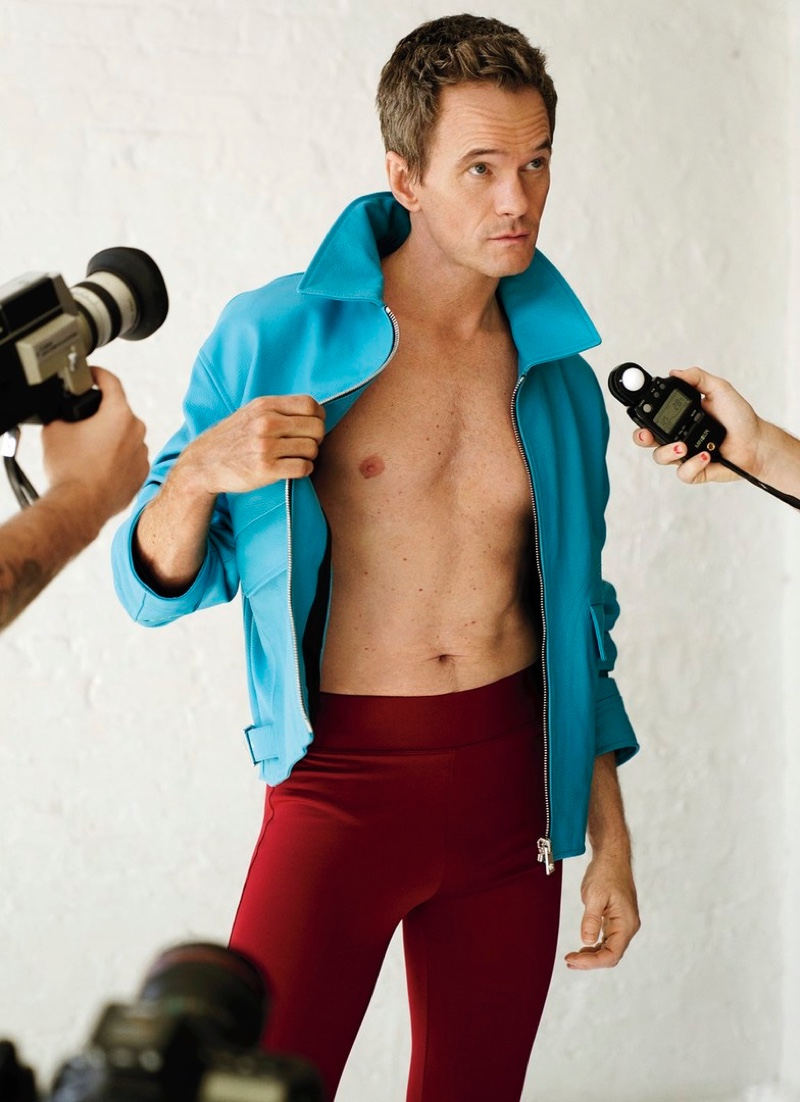 Neil Patrick Harris Shirtless 2022 Out Magazine Photoshoot