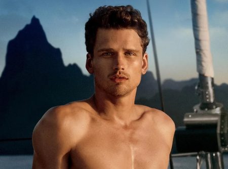 Simon Nessman Model POLO Blue Fragrance Campaign 2022