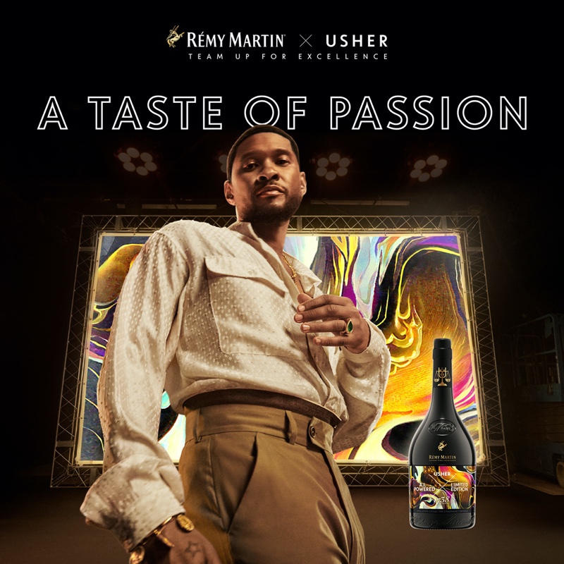 Usher Rémy Martin 2022 Campaign Taste of Passion
