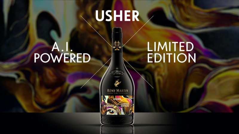 Remy Martin Usher 2022 Bottle 005 Usher Rémy Martin Limited-edition Bottle 2022