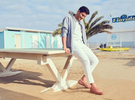 Male Model Moccasins Beach Summer Style 2022 San Marina