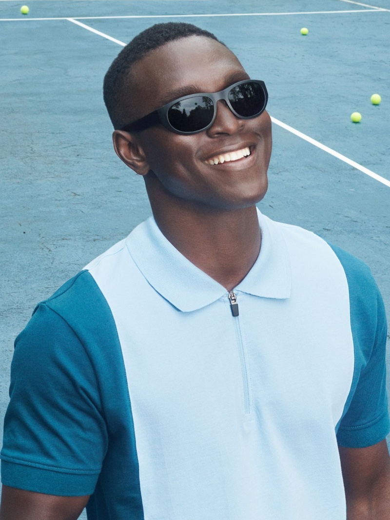 Mohamed Ouedraogo Model Warby Parker 2022 Odell Sunglasses