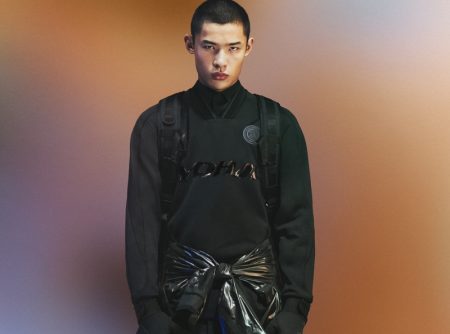 Wang Xiangguo Model Y-3 Campaign Men Fall 2022