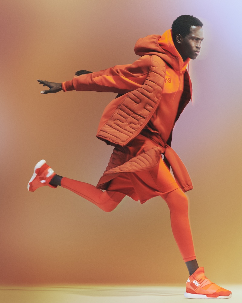 Bedzo Seth Model Y-3 Campaign Fall 2022 Men