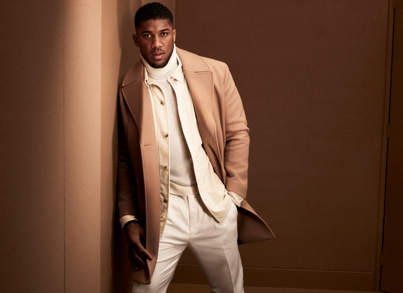 Anthony Joshua Boxer BOSS Campaign Fall Winter 2022 Men