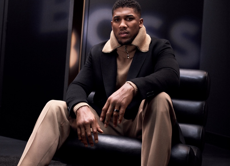 BOSS Campaign Men Fall Winter 2022 Anthony Joshua