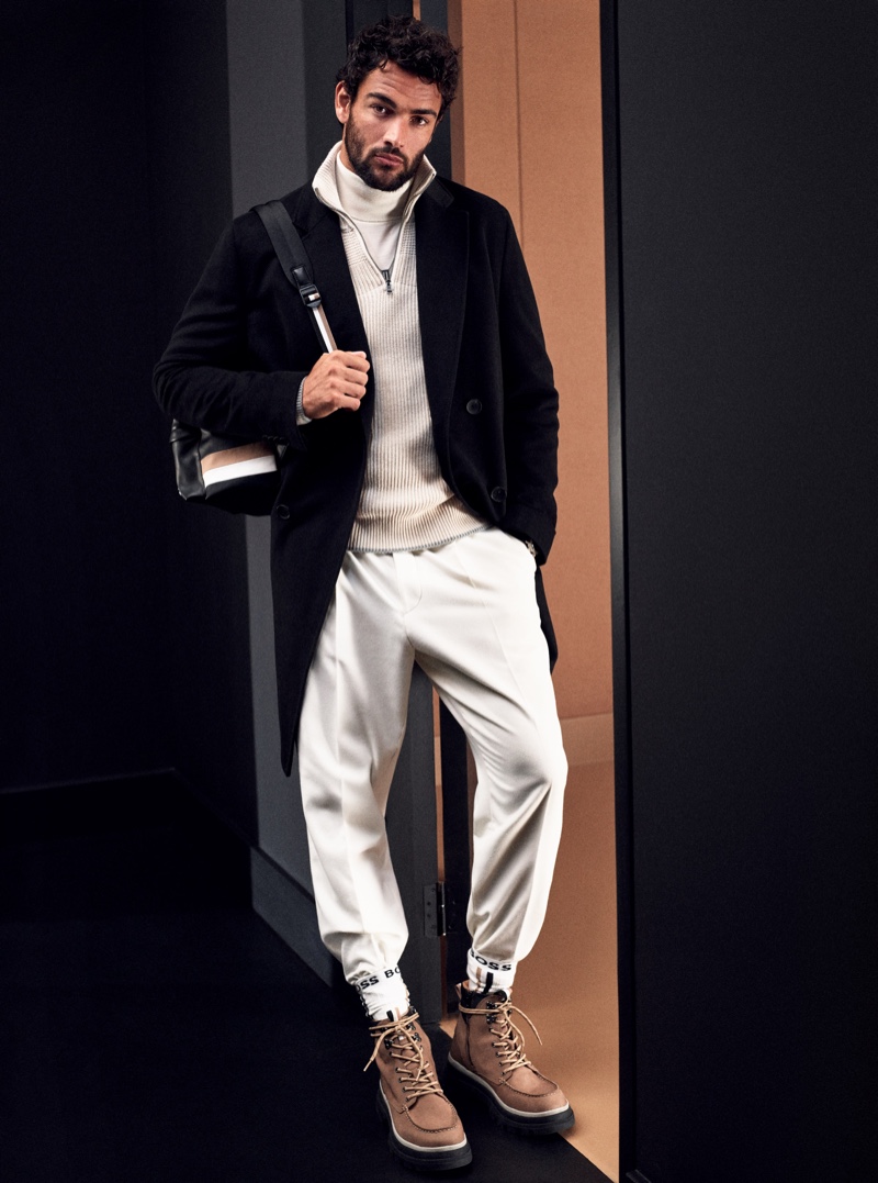 Matteo Berrettini BOSS Campaign Men Fall Winter 2022