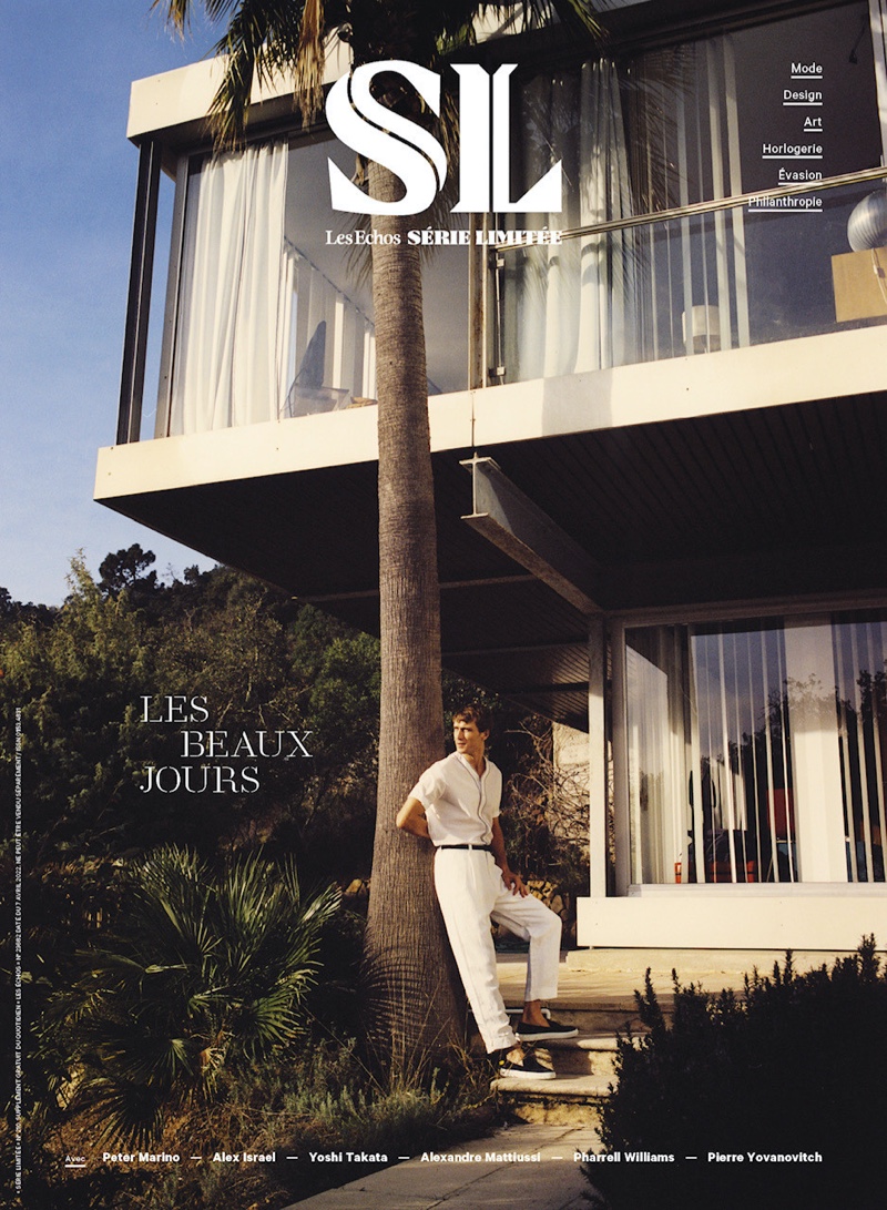 » Clément Dons Suits + More for Les Echos Série Limitée Clement Chabernaud Model 2022 Les Echos 001