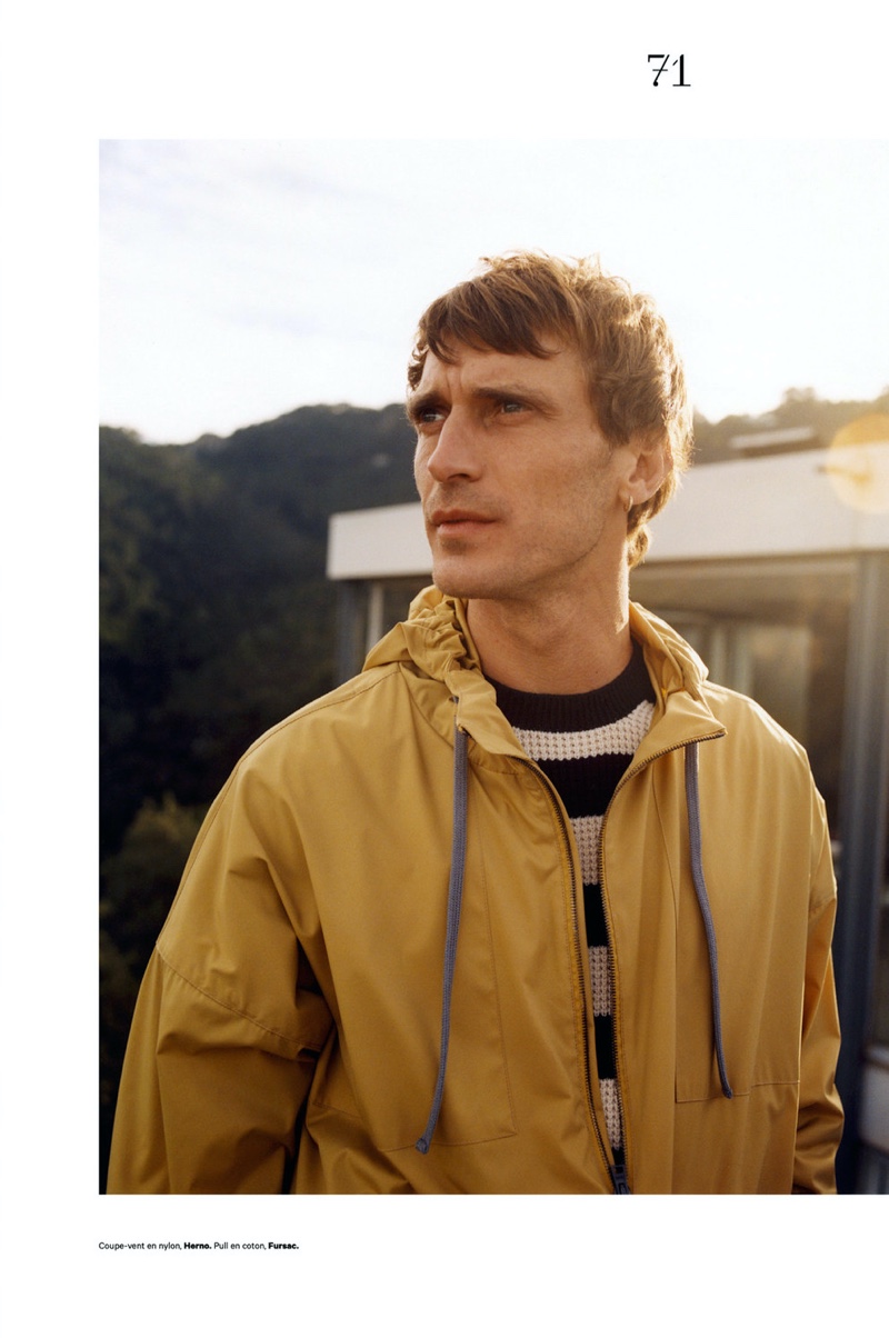 » Clément Dons Suits + More for Les Echos Série Limitée Clement Chabernaud Model 2022 Les Echos 007