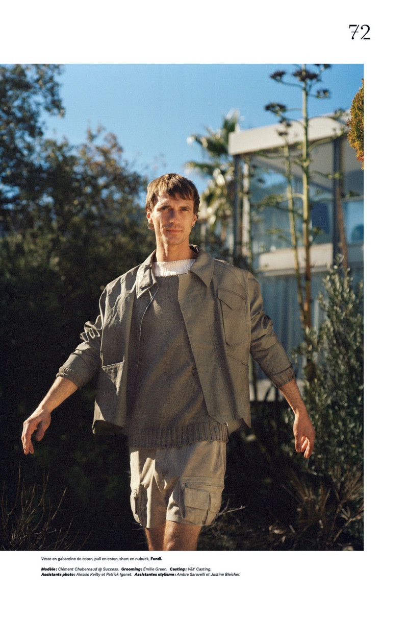 » Clément Dons Suits + More for Les Echos Série Limitée Clement Chabernaud Model 2022 Les Echos 008