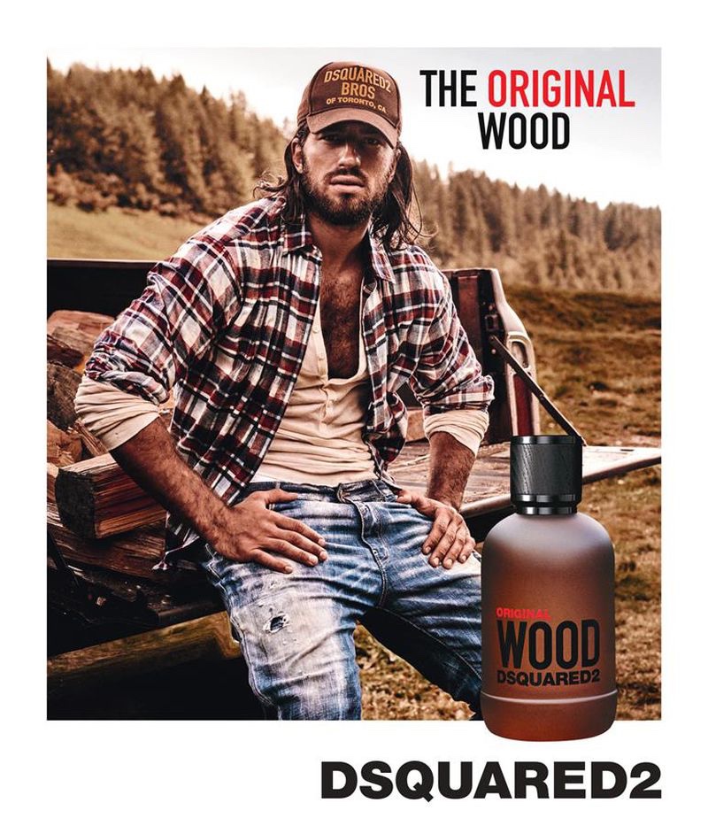 Alvise Rigo Model Personal Trainer Dsquared2 Original Wood Campaign Fragrance 2022 » Alvise Rigo Embodies Rugged Dsquared2 in Original Wood Fragrance Campaign Alvise Rigo Model Personal Trainer Dsquared2 Original Wood Campaign Fragrance 2022