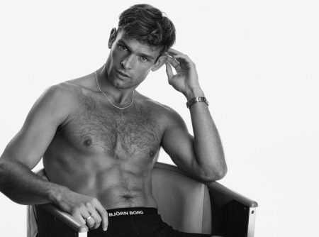 Elliott Reeder Model Shirtless Underwear Björn Borg Campaign 2022