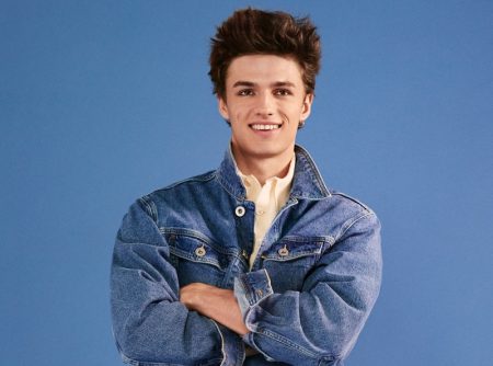 Ondrej Mokoš Model Esprit Denim Campaign Fall 2022