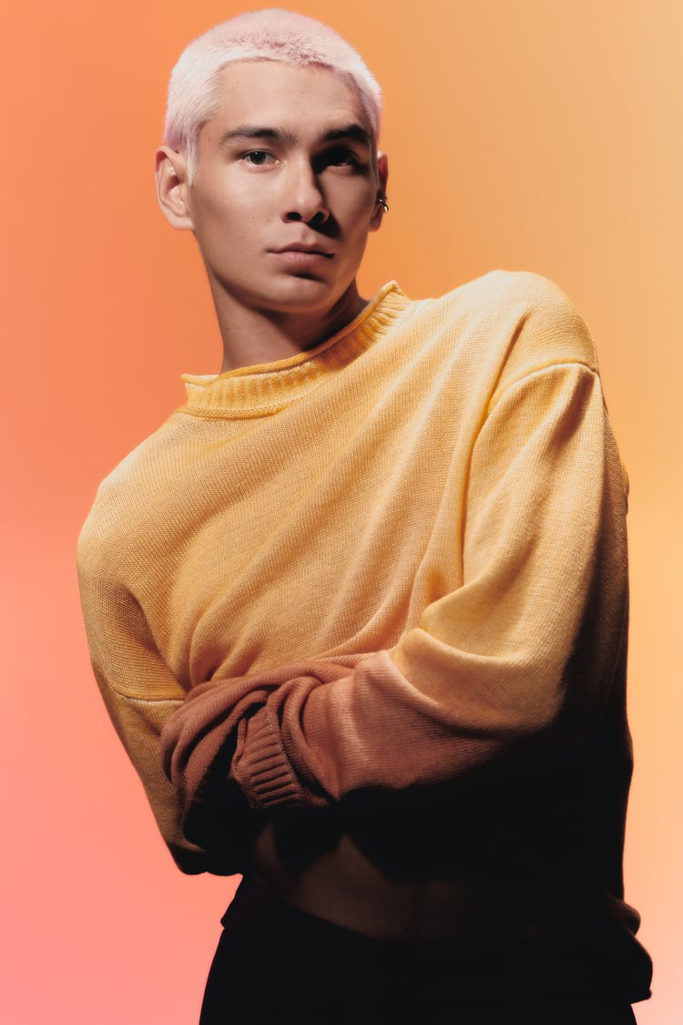 Evan Mock Sweater Zara Studio Collection 2022 Men