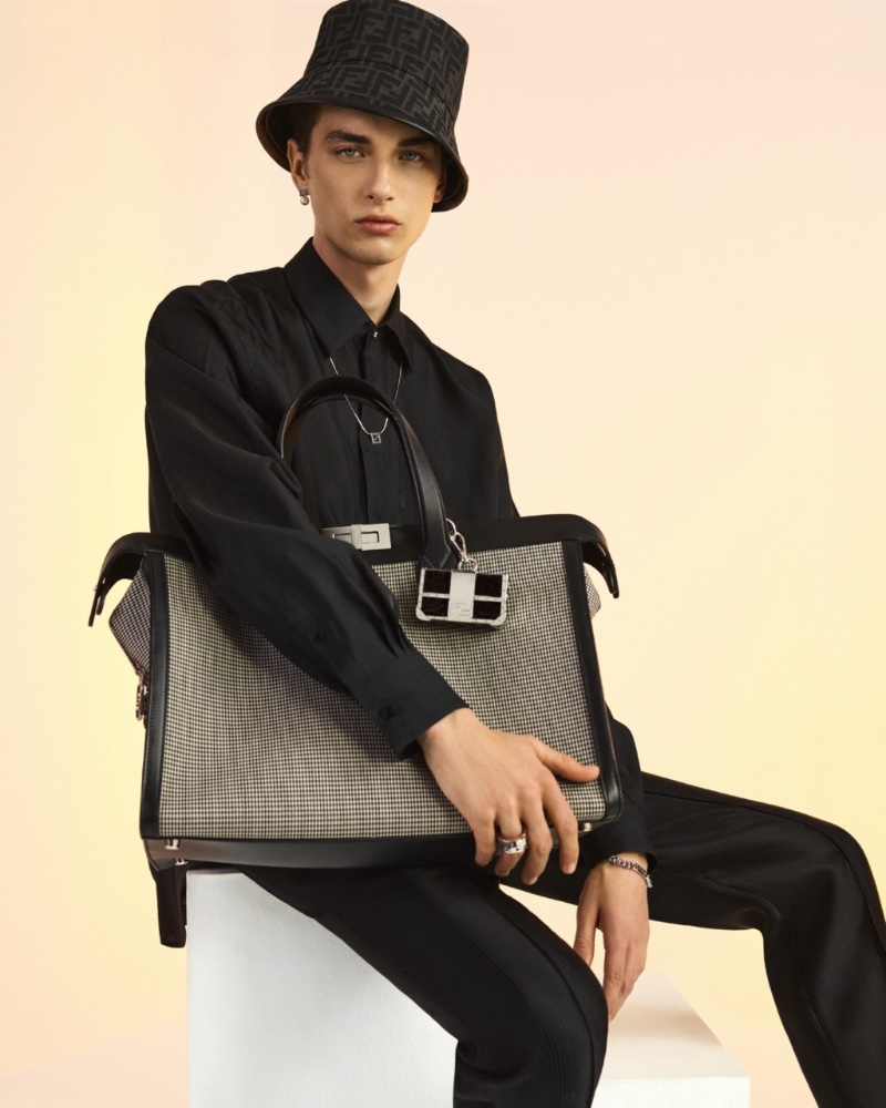 Fendi Campaign Men Fall 2022 Viktor Krohm Model