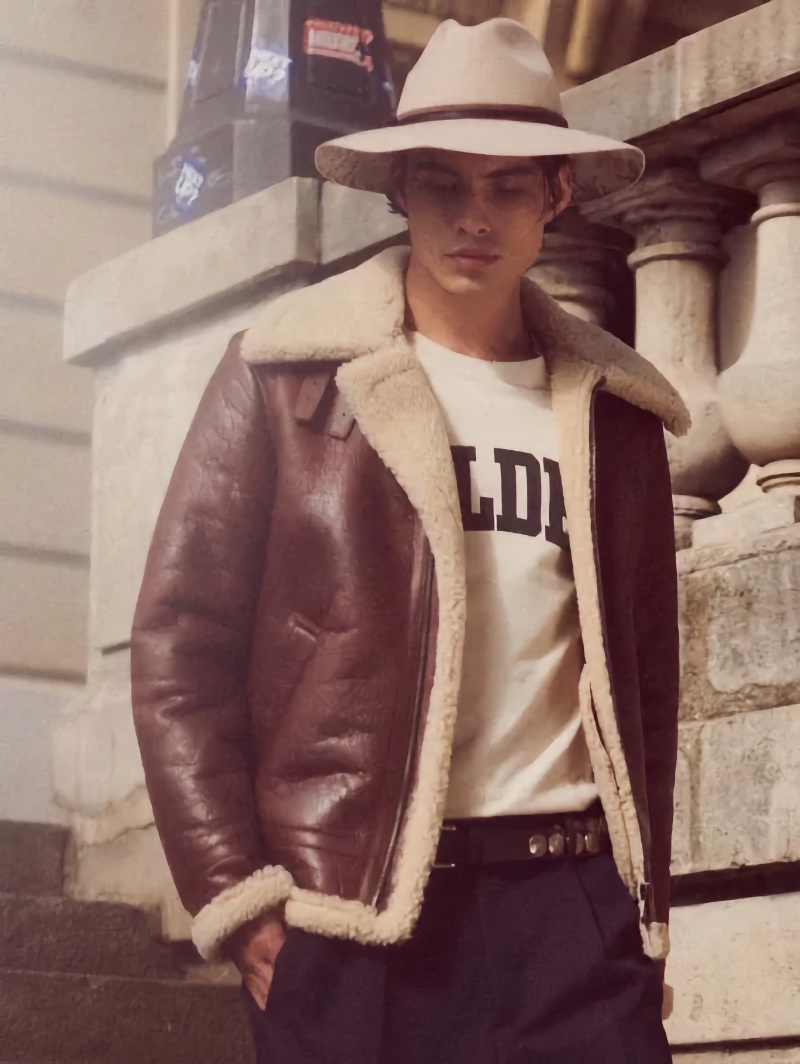 Louis Baines Takes a Fall Journey with Golden Goose
