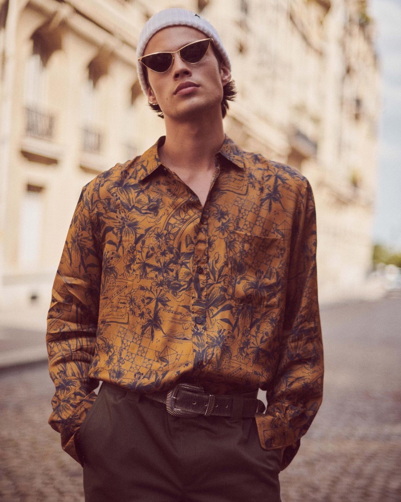 Golden Goose Fall 2022 Campaign Men Louis Baines Model