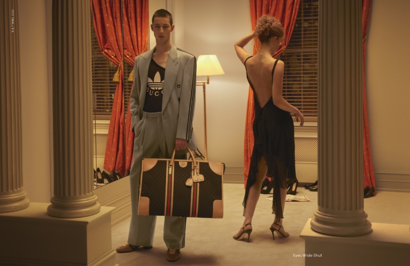 Gucci Exquisite Campaign Fall 2022 Men Eyes Wide Shut Jean Meyer Model