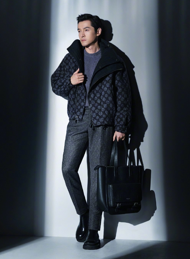 Hu Ge Giorgio Armani Campaign Fall 2022