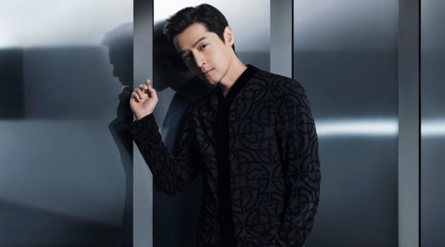 Hu Ge Dons Elegant Looks for Giorgio Armani Fall '22 Campaign Hu Ge Chinese Actor Giorgio Armani Campaign Fall 2022