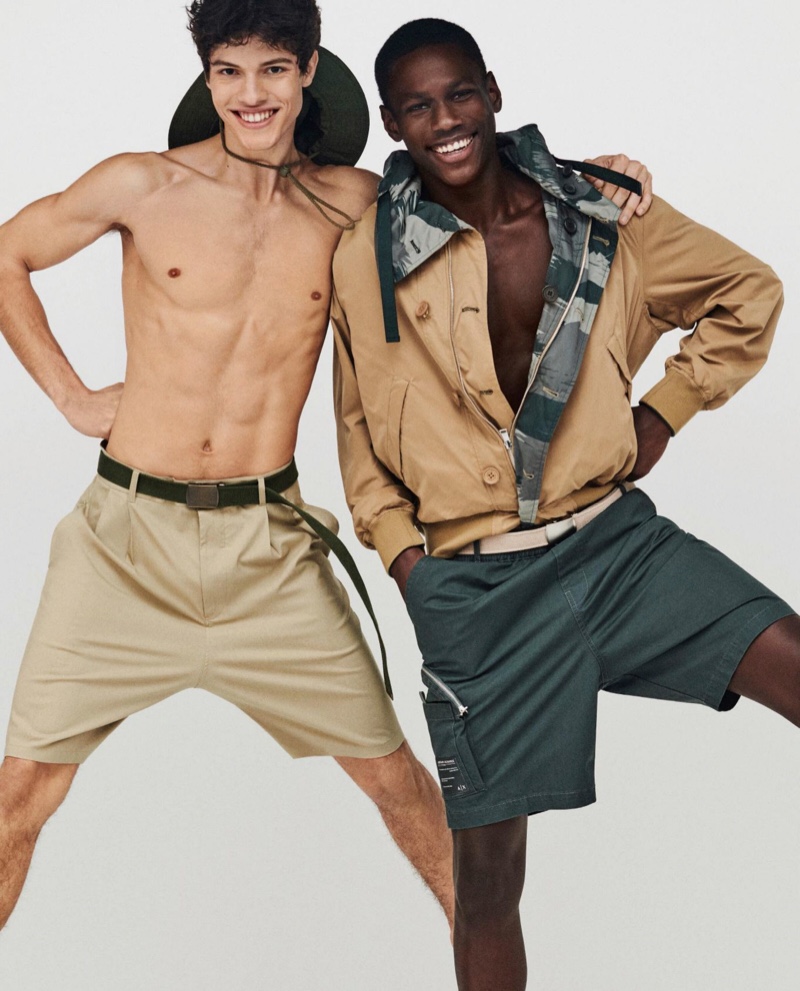 Nacho, Cheikh & Neil Sport Armani Exchange for ICON Italy