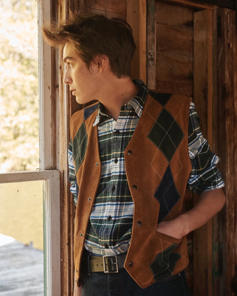 Kalman Ocheltree Model J.Crew Fall 2022 Men