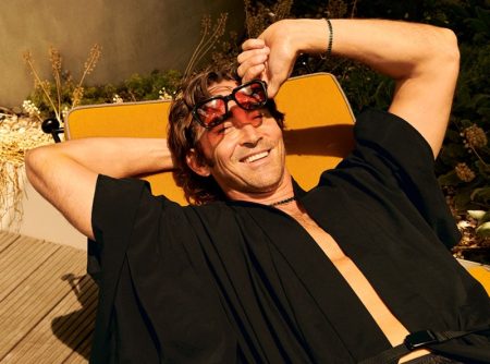 Lee Pace Robe Shorts Sunglasses Mr Porter Photoshoot 2022