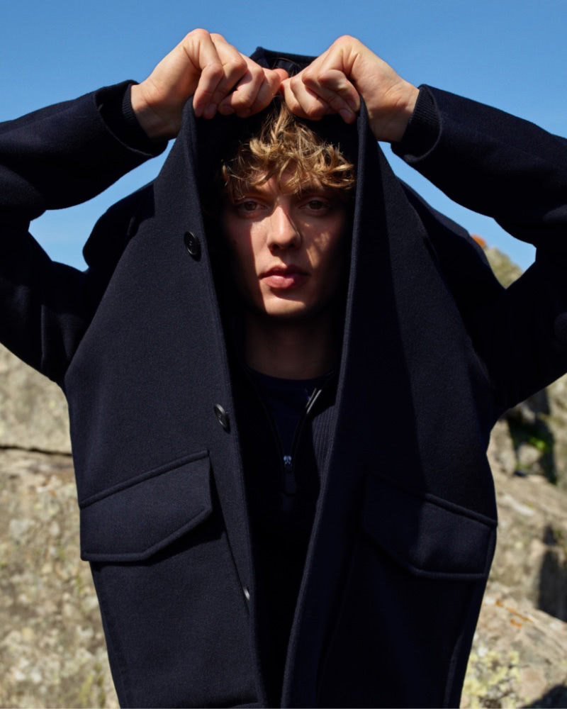 Leon Dame Model Loro Piana Fall 2022 Campaign Men » Leon Dame Reconnects with Nature for Loro Piana Campaign Leon Dame Model Loro Piana Fall 2022 Campaign Men