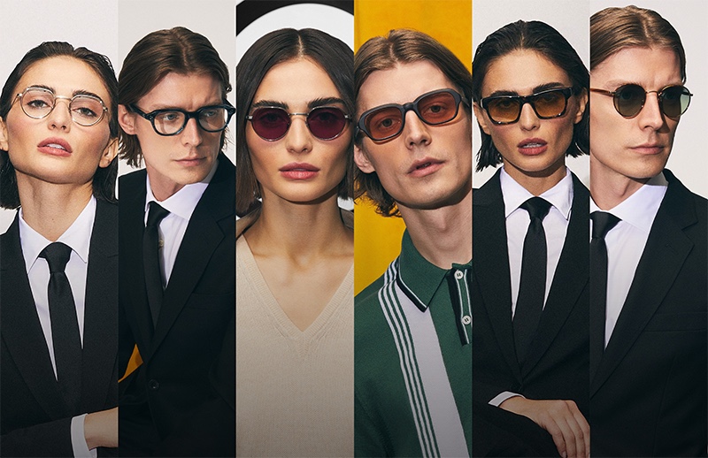 MOSCOT Campaign Fall Winter 2022 Janis Ancens Stella Trapsh Model