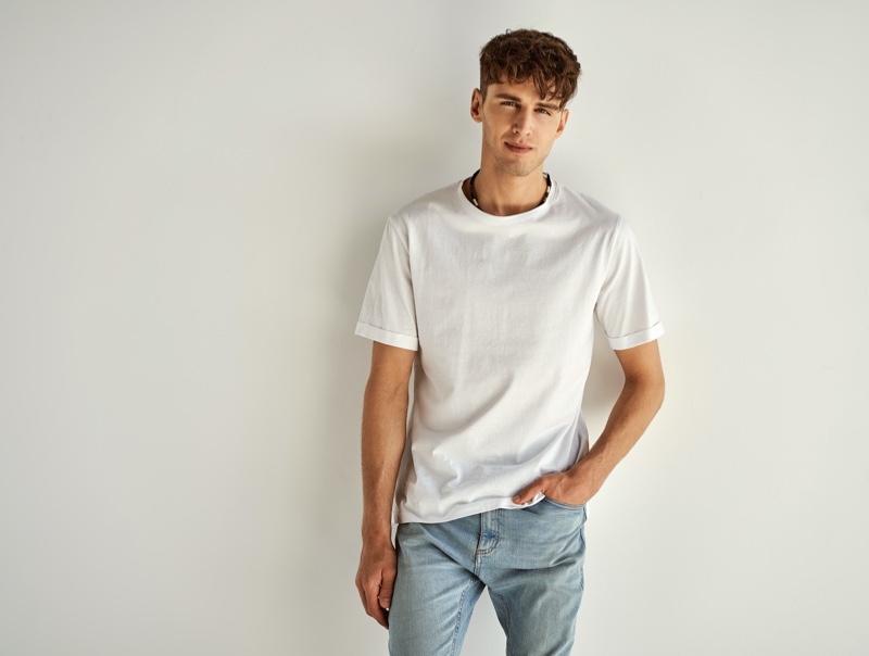 Men's Summer Fashion T-shirt Jeans
