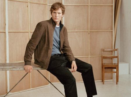 Felix Gesnouin Model Mango Campaign Men Fall 2022