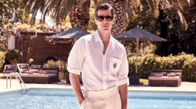 Oriol Elcacho Summers in Style for The Rake